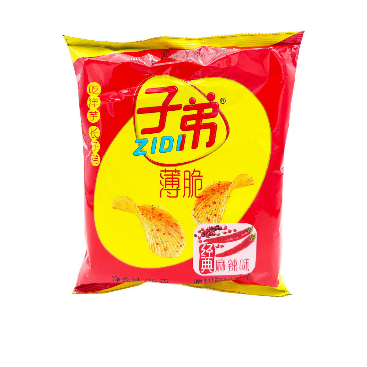 Zidi Potato Chips Spicy Sichuan