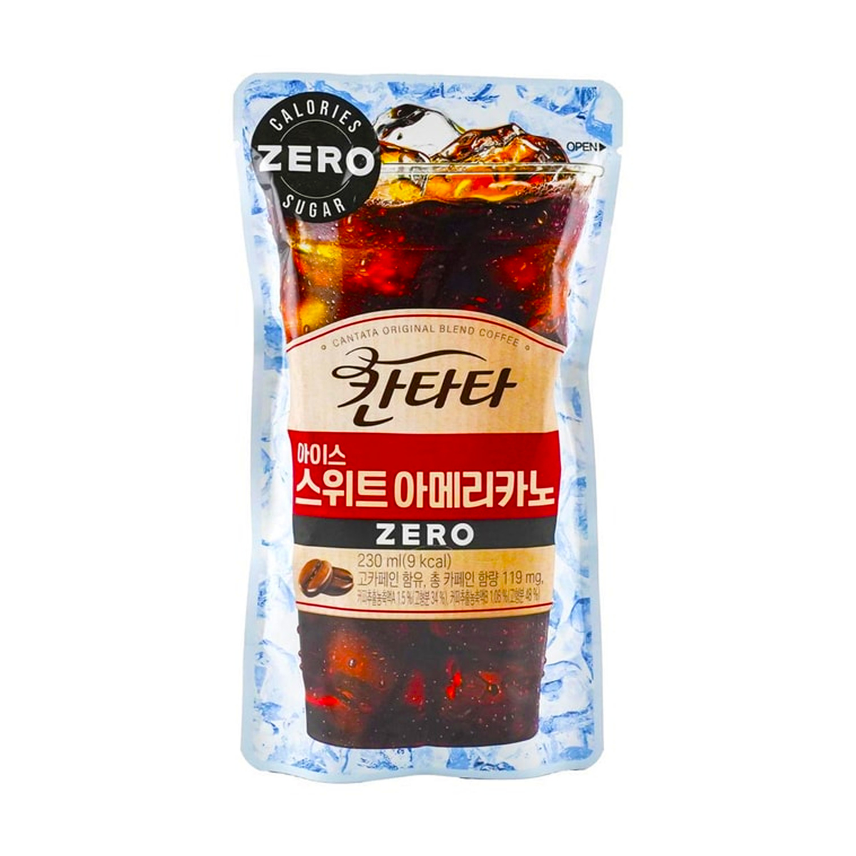 LOTTE Cantata Iced Sweet Americano