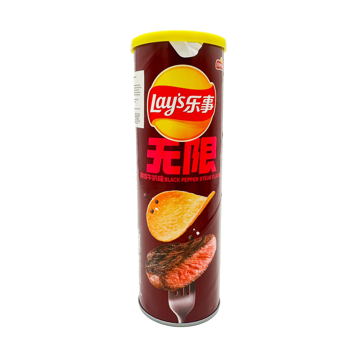 Lay's Stax Black Pepper Steak