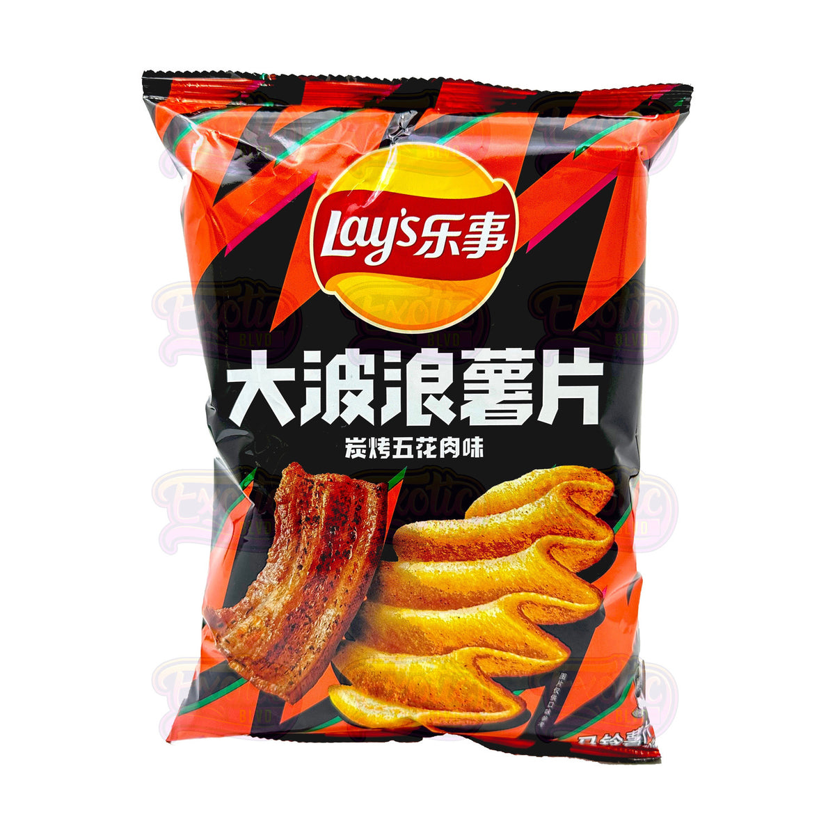 Lay's Wavy Smoked Pork Belly