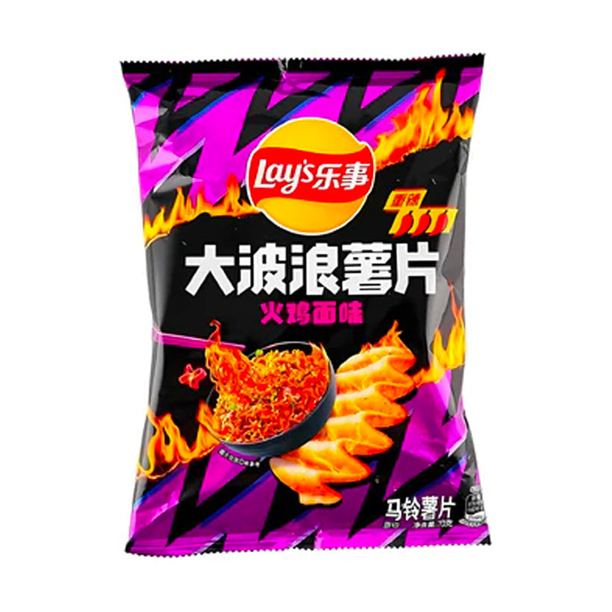 Lay's Wavy Buldak Spicy Chicken Ramen