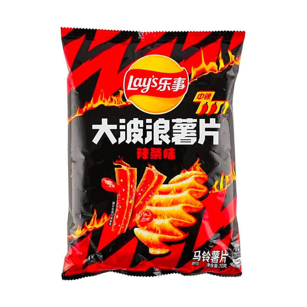 Lay's Wavy Spicy Latiao