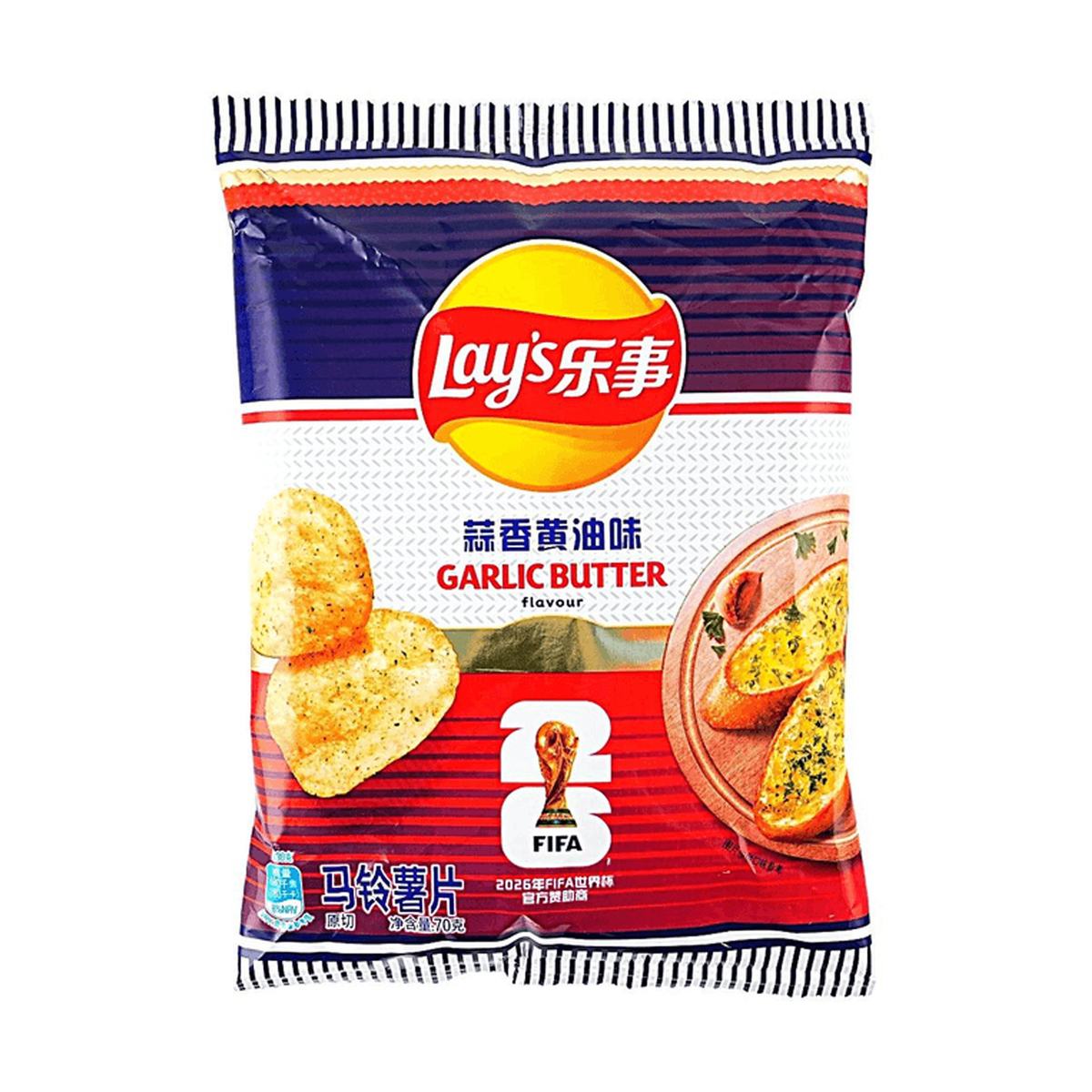 Lay's World Cup Unlimited French Garlic Butter