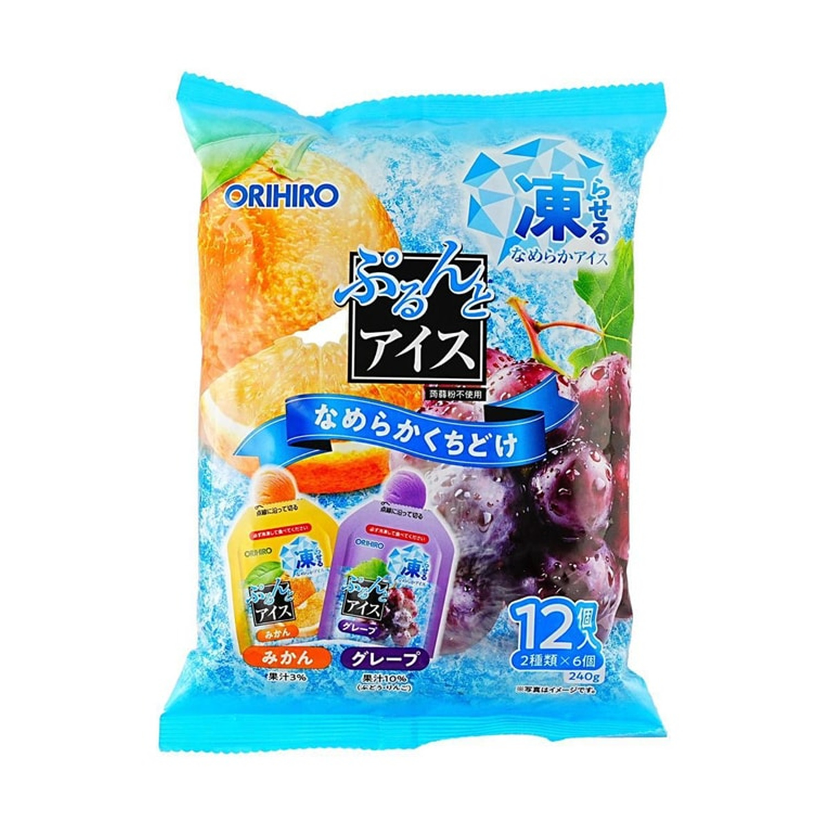 ORIHIRO Ice Orange & Grape Jelly