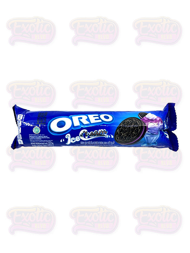 Oreo Blueberry Ice Cream
