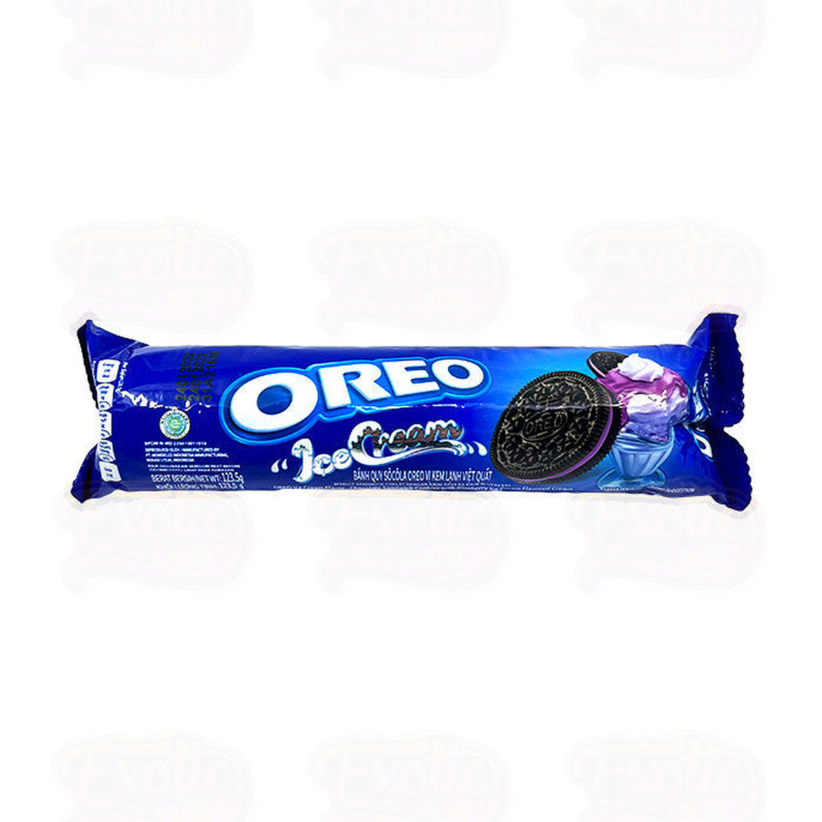 Oreo Blueberry Ice Cream