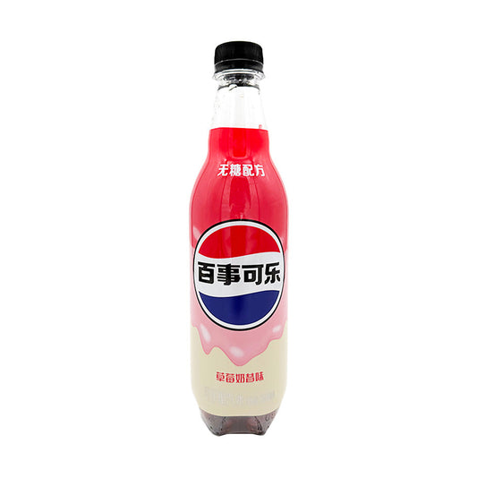 Pepsi Strawberry Milkshake Zero Sugar