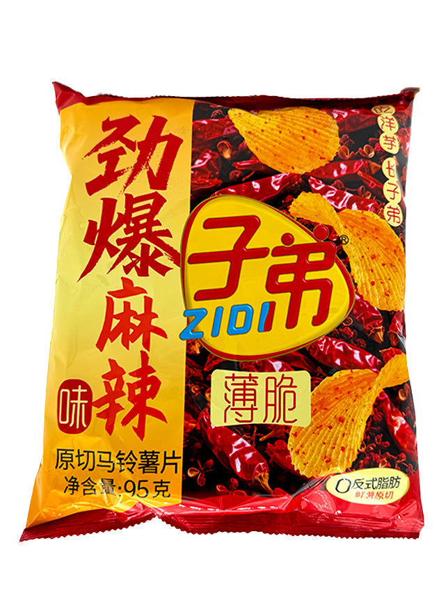 Zidi Potato Chips Extra Spicy