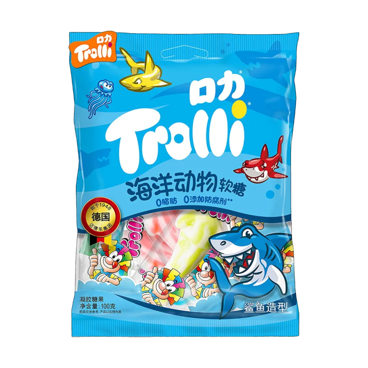 Trolli Shark Gummies 100 g