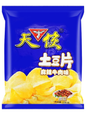 Angel Potato Chips Spicy Beef