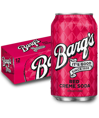 Barq's Red Creme Can