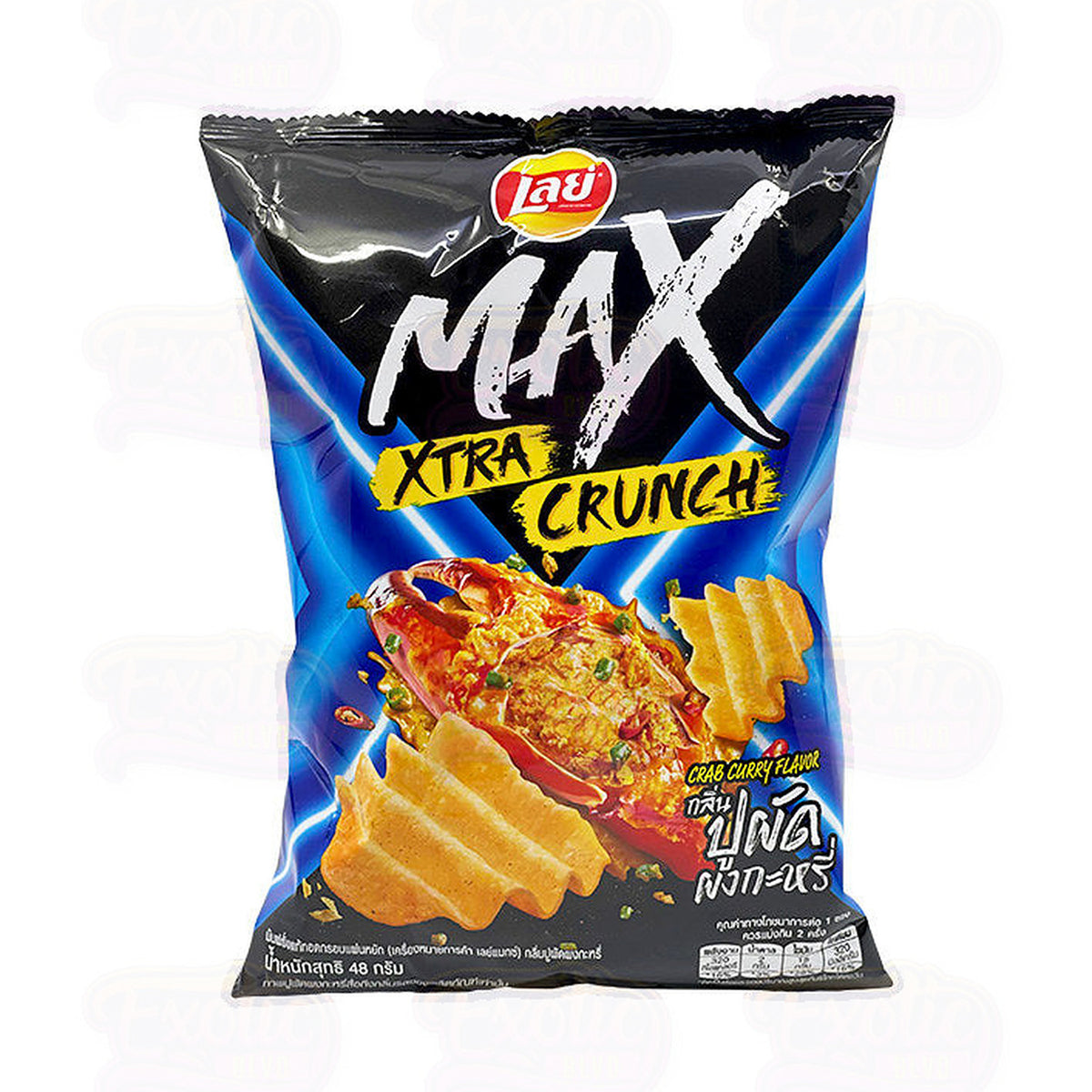 Lay's Max Crab Curry Crunch