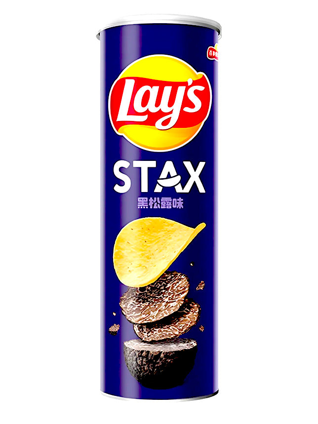 Lay's Stax Truffle Black Pepper