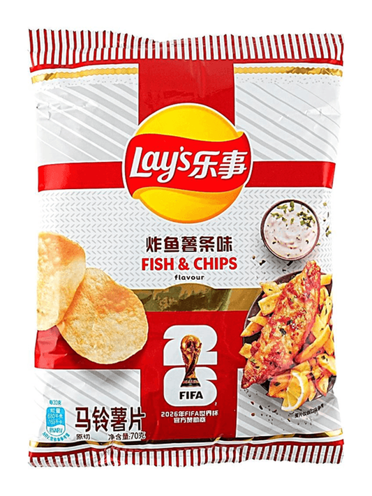 Lay's World Cup Unlimited England Fish & Chips