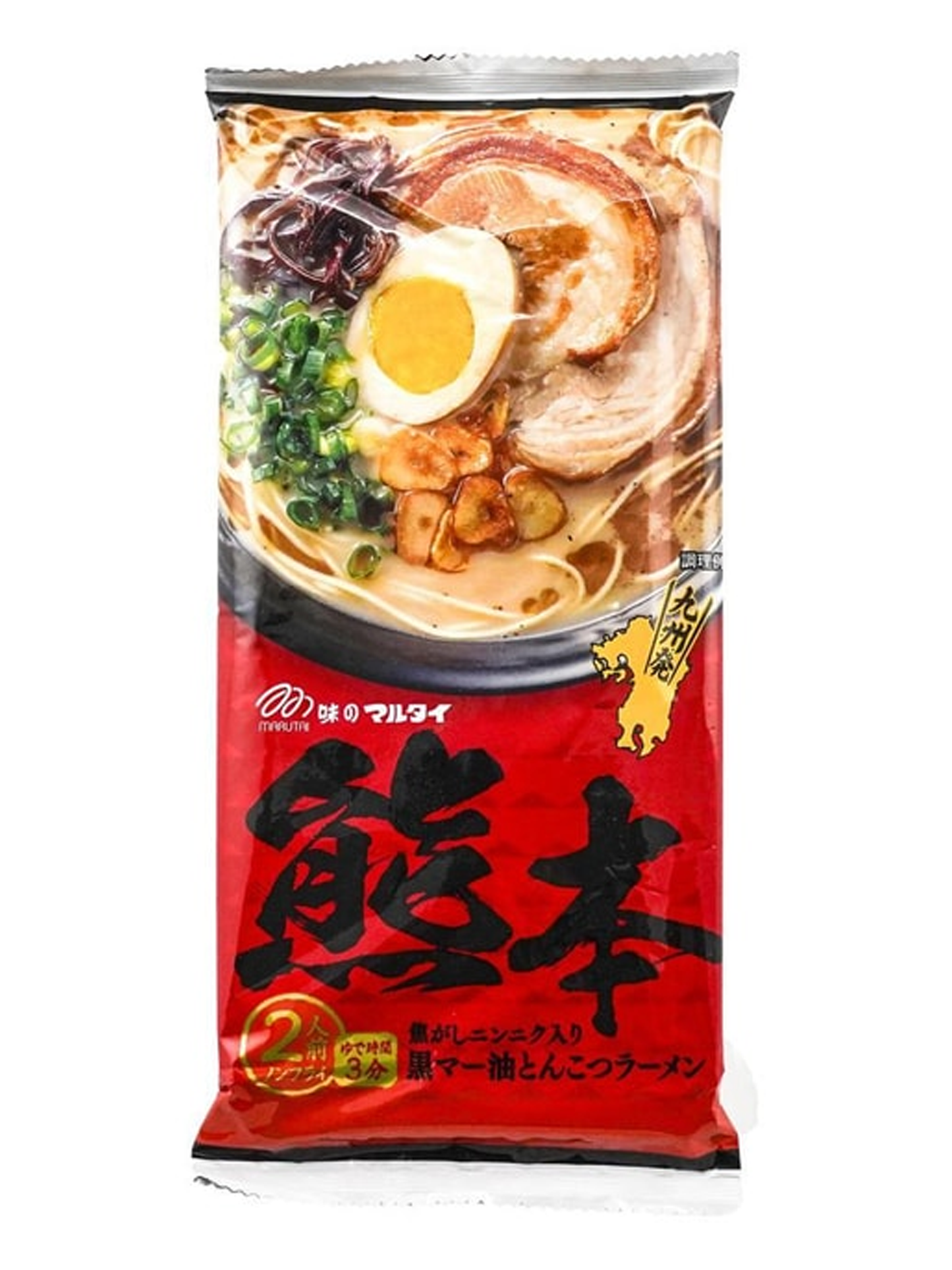 MARUTAI Kumamoto Black Garlic Oil Tonkotsu Ramen