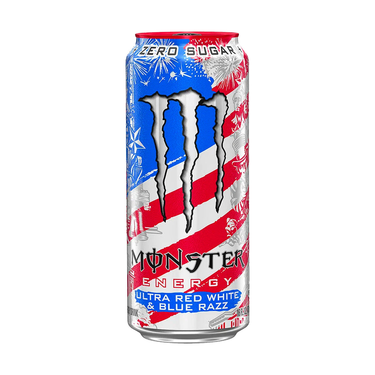 Monster Energy Ultra Red White & Blue Razz