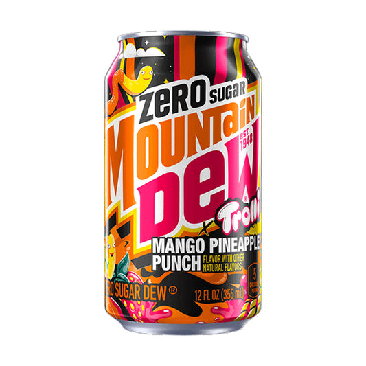 Mountain Dew Trolli Zero Sugar Mango Pineapple Punch