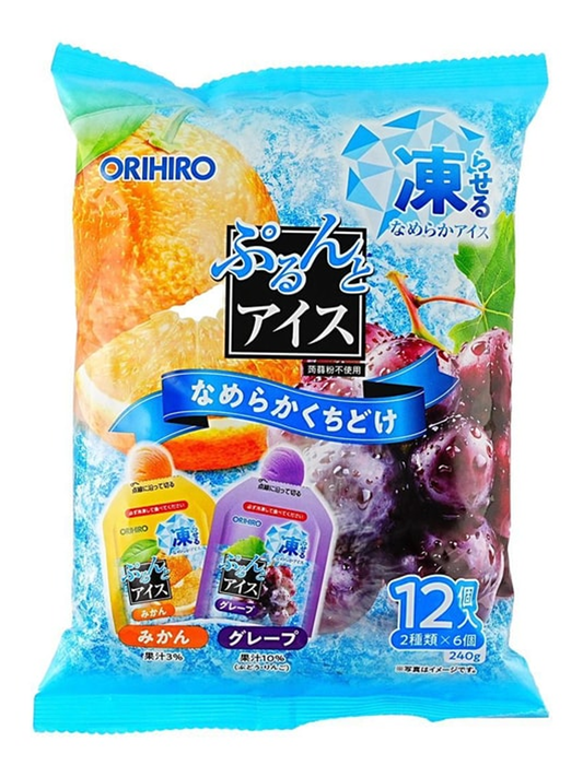 ORIHIRO Ice Orange & Grape Jelly
