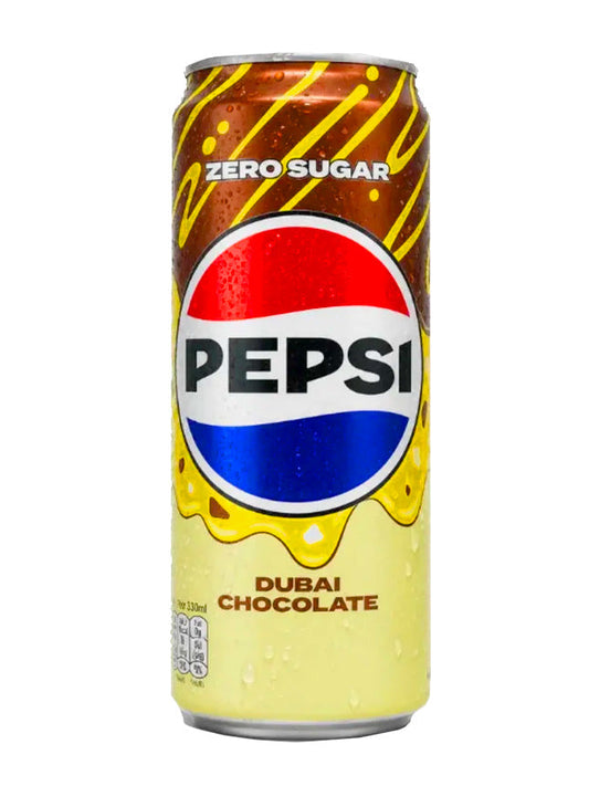 Pepsi Dubai Pistachio Chocolate Zero Sugar