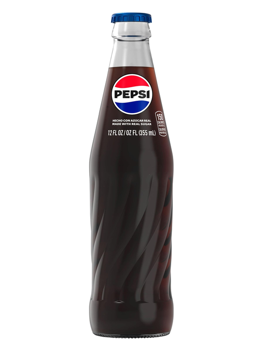 Pepsi Real Sugar (Glass)