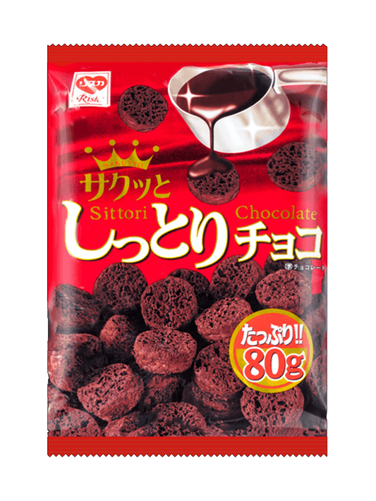 Riska Shittori Crispy Chocolate Corn Snack