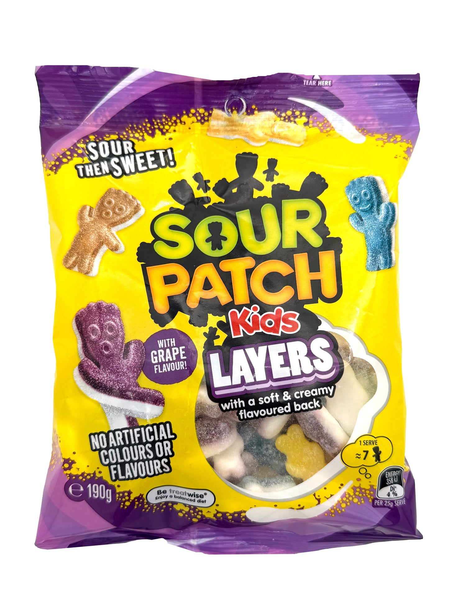 Sour Patch Kids Grape Layers