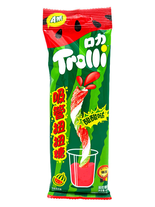 Trolli Watermelon Twisty Straws