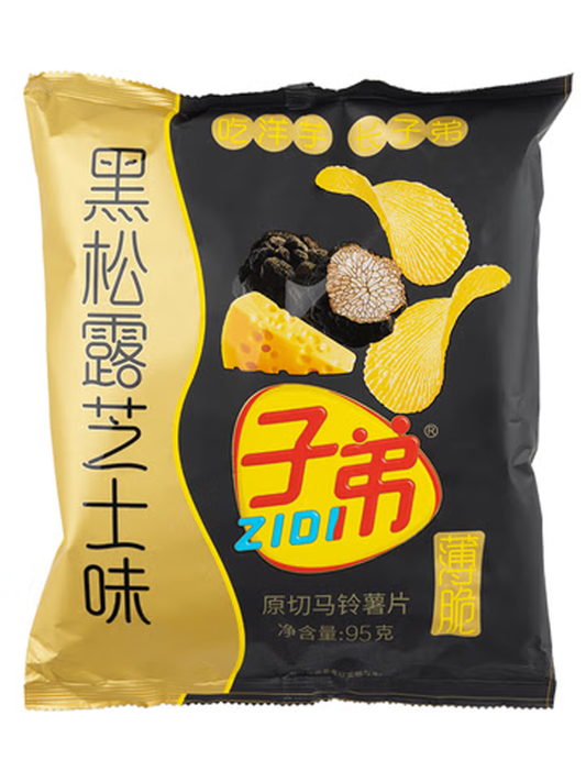 Zidi Potato Chips Black Truffle
