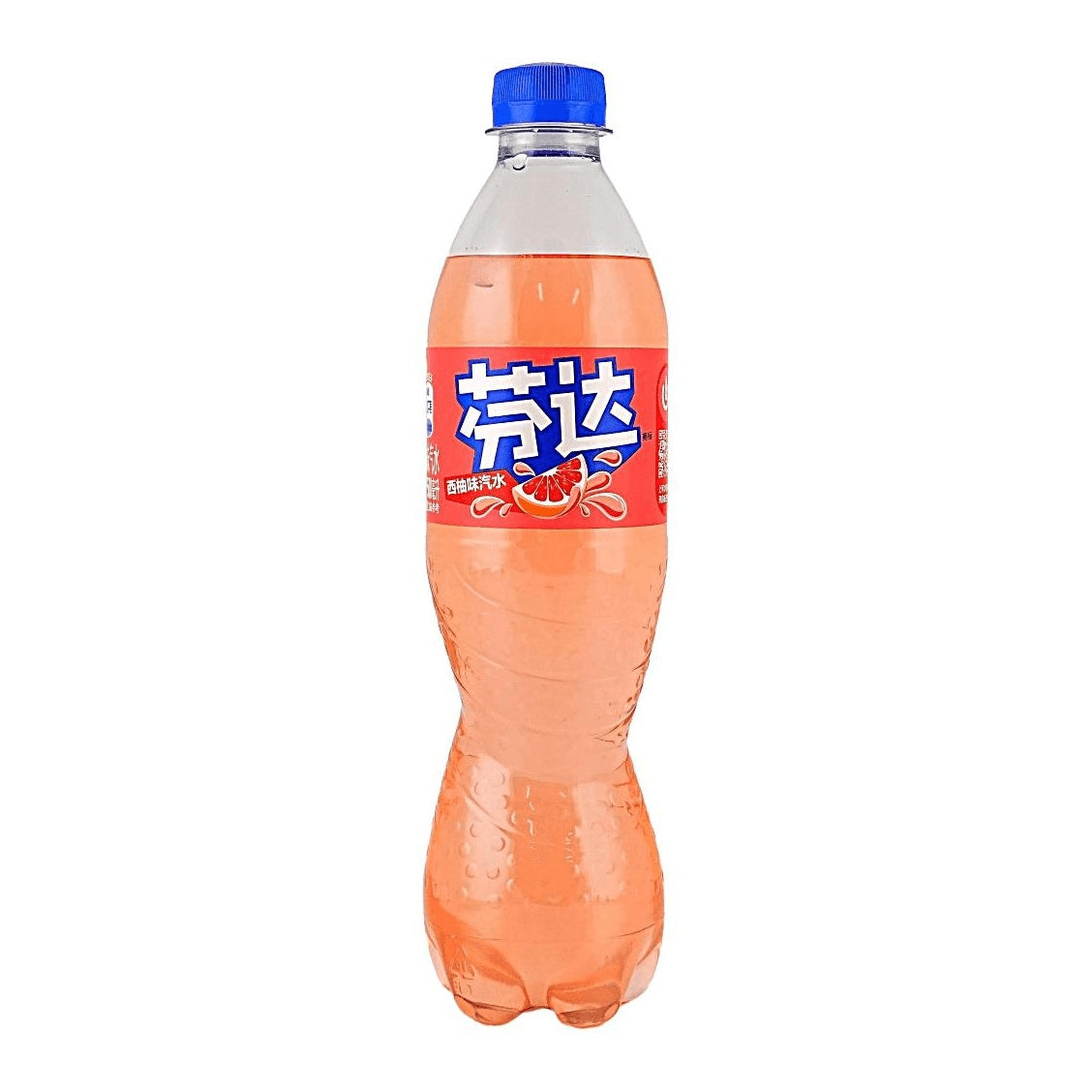 Fanta Grapefruit 500 mL / 16.9 fl oz plastic bottle