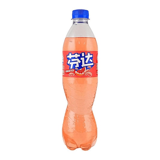 Fanta Grapefruit 500 mL / 16.9 fl oz plastic bottle